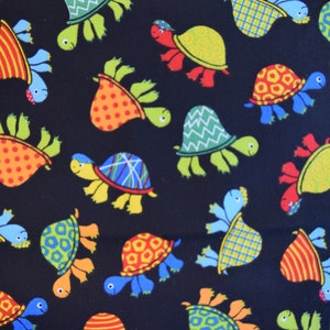 Slow Poke Turtles by Choice Fabrics, Quilt or Craft Fabric.