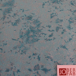 Turquoise Fairy Frost by Michael Miller. Fabric by the Yard #1477