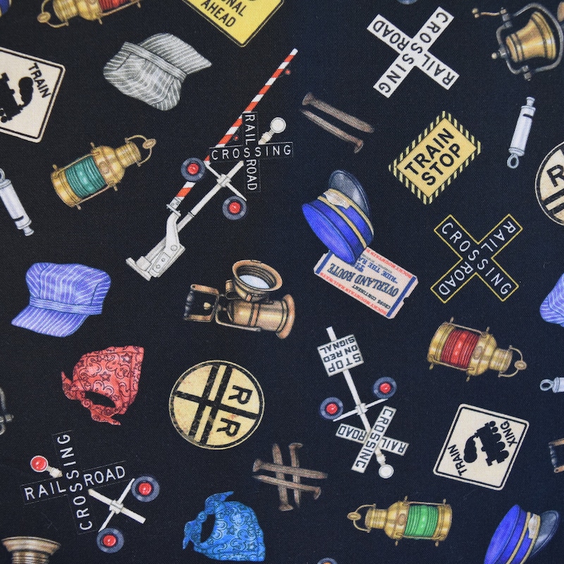 Train Fabric - Etsy
