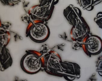 Motorcycles from The Ride Free Collection by Jon Q Wright for Quilting Treasures