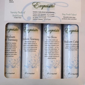 Variety Pack of Stabilizers, by Exquisite #2758