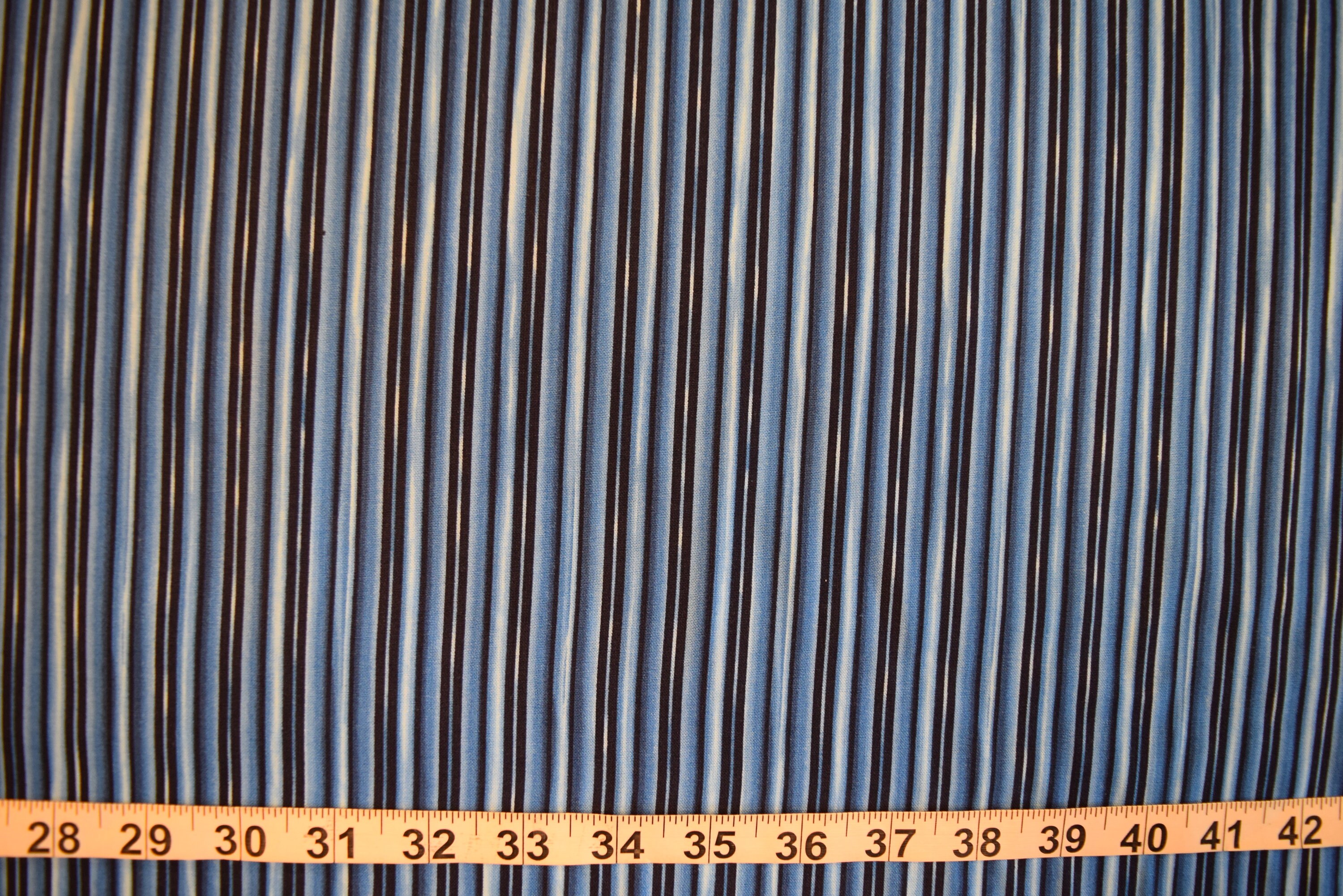 Blue Stripes From the Fleur Collection by Timeless Treasures. Fabric by ...