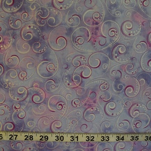 Swirls from the Pearl Splendor Collection by Greta Lynn for Benartex, Quilt or Craft Fabric, Fabric by the Yard. image 4