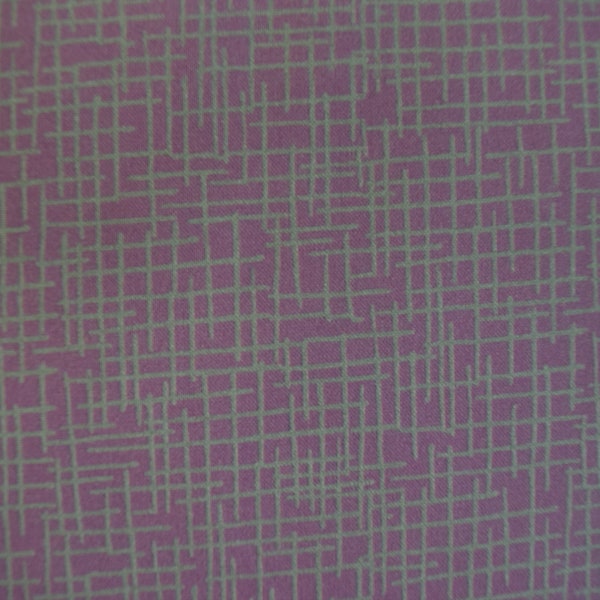 Purple is from the Abstract Collage Collection by Ampersand for Paint Brush Studio.  Quilt and Craft Fabric,  Fabric by the Yard.