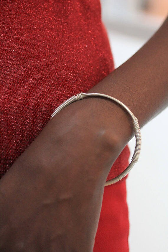 Thai Karen Silver Bangle*silver Bangle*bangle for Women