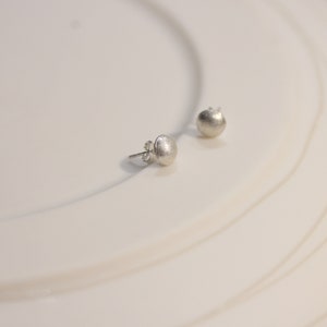Silver beads tassel earrings E0220 image 6