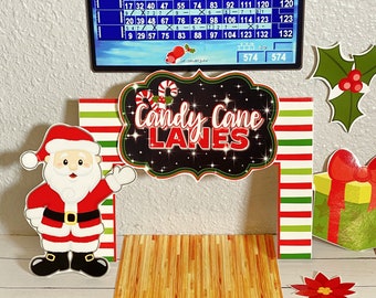 Printable Elf Bowling Alley | Elf Props & Activities | Christmas Elf Mischief Printables | Holiday Elf Game | Instant Download