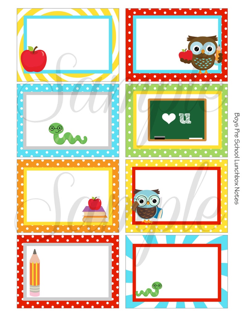 lunch box notes for preschool lunch box notes for preschool