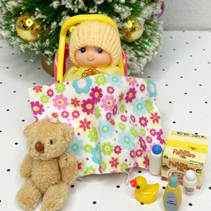 Elf Baby Set – Elf Props & Accessories, Christmas Elf Baby Bundle, Elf Doll Baby Carrier, Elf Holiday Accessories