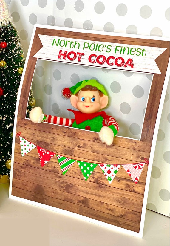 Elf On The Shelf Hot Cocoa Printable Mom Wife Busy Life 
