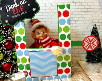 Elf Dunk Tank Printable | Christmas Elf Antics Activity