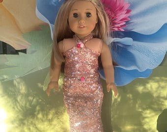 Fits like American girl doll clothes/ mermaid outfit /