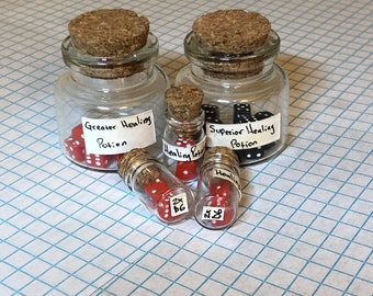Dungeons And Dragons Healing Potion Mini Dice Set