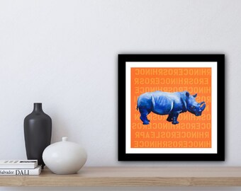 Limited Edition Print - Rhino