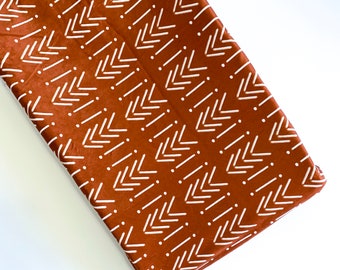 burnt orange changing pad cover