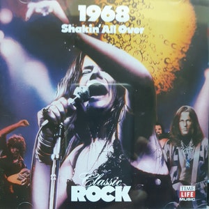 Classic rock CD: 1968 Shakin&#39; All Over by Various Artists,  Time Life OPCD-2581, 1989