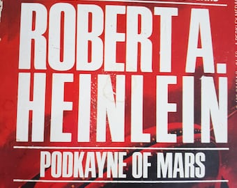 Vintage SciFi paperback: Podkayne of Mars by Robert A. Heinlein, 1970.