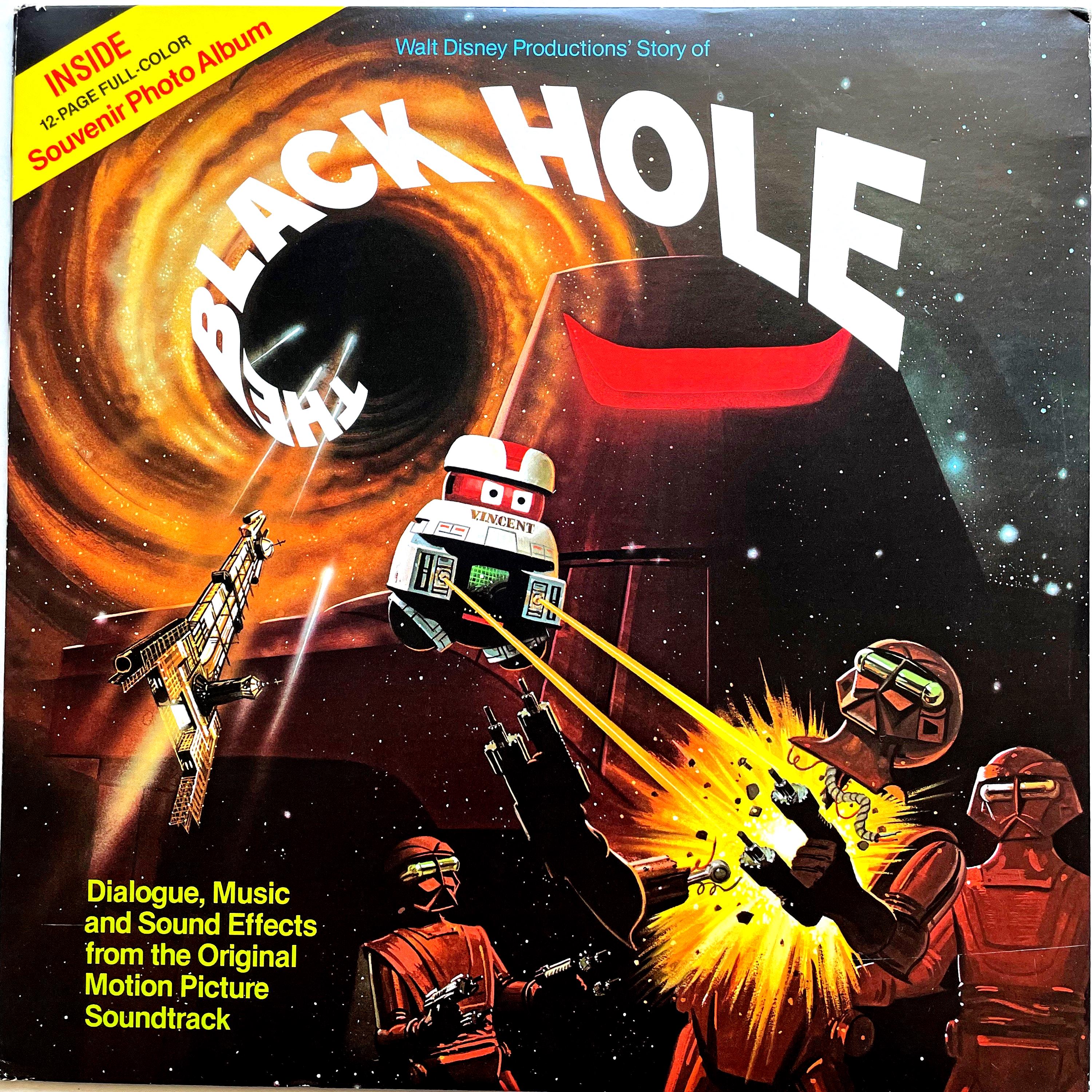 Vintage Disney LP: Black Hole, Photo Album, Gatefold, Disneyland