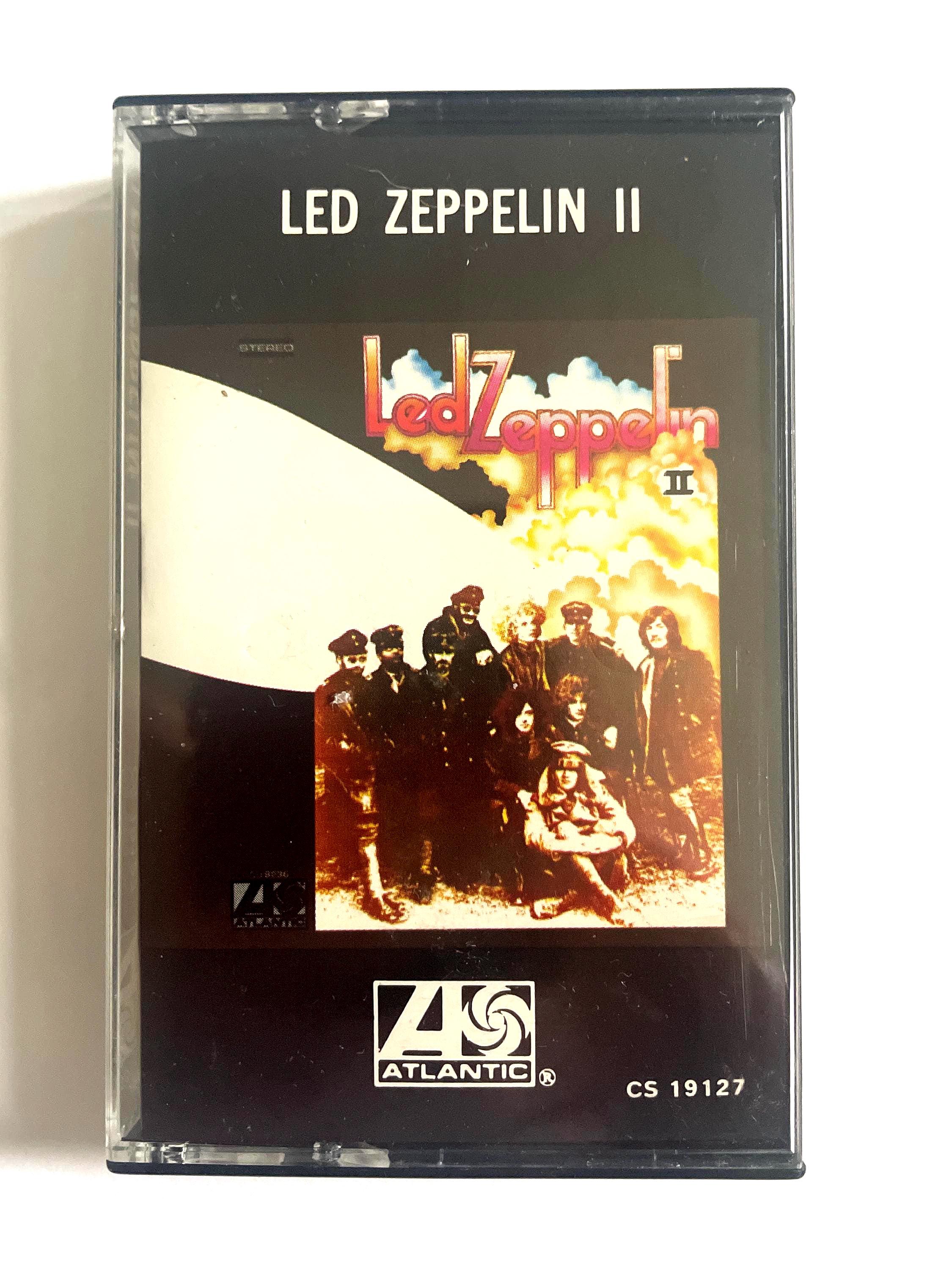 Led Zeppelin II Cassette - 1980 Reissue, Atlantic CS19127 - Etsy
