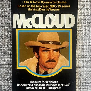 TV paperback: McCloud #1 by Collin Wilcox,  tv tie-in, 1st Ed., 2nd Printing, Award, 1975