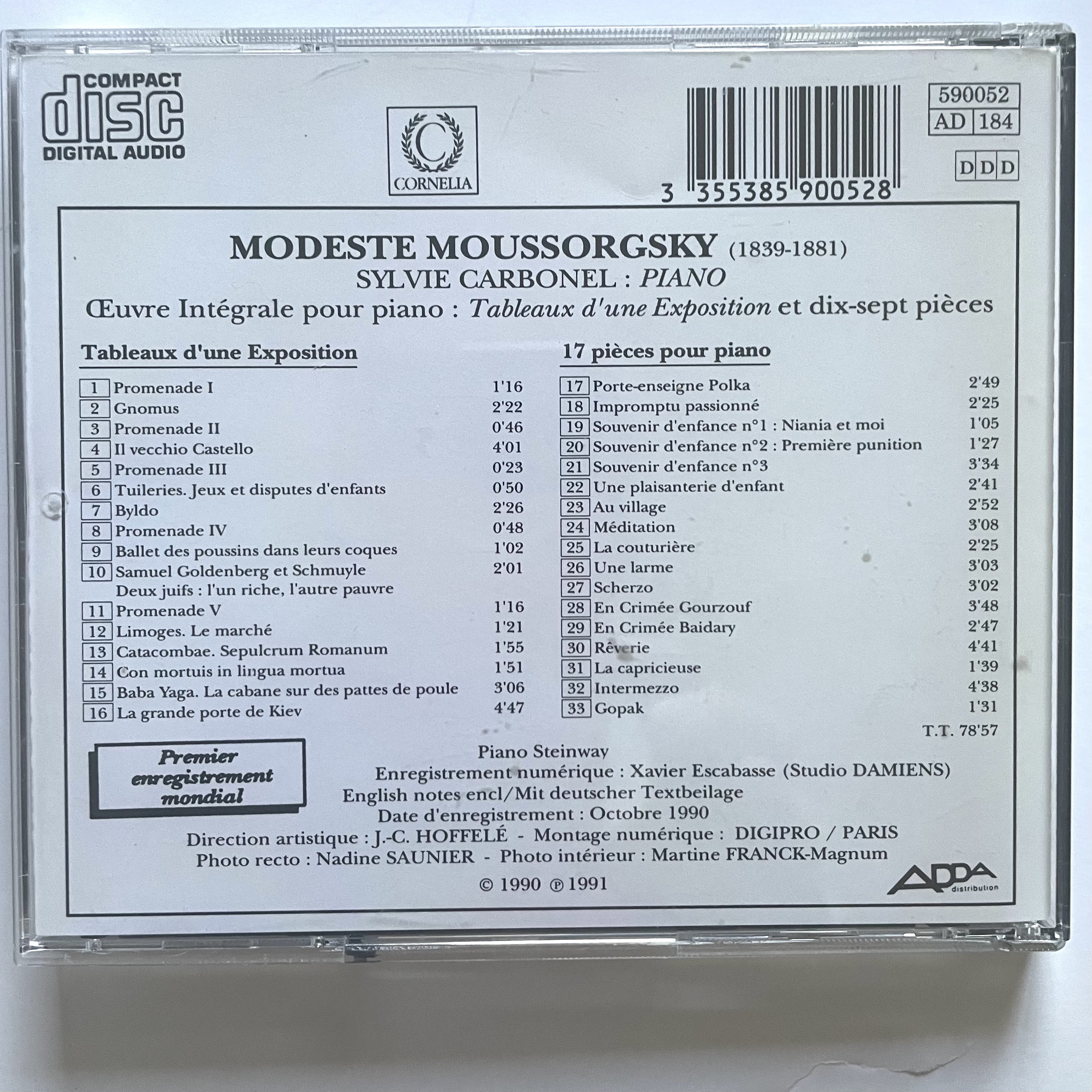 (CD)Complete Piano Works／M. Mussorgsky Amazon.com: Mussorgsky: Complete Piano Works: CDs & Vinyl