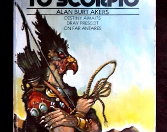 Transit naar Schorpioen door Alan Burt Akers | Eerste druk | Daw Books, 1972 | vintage sciencefictionpaperback
