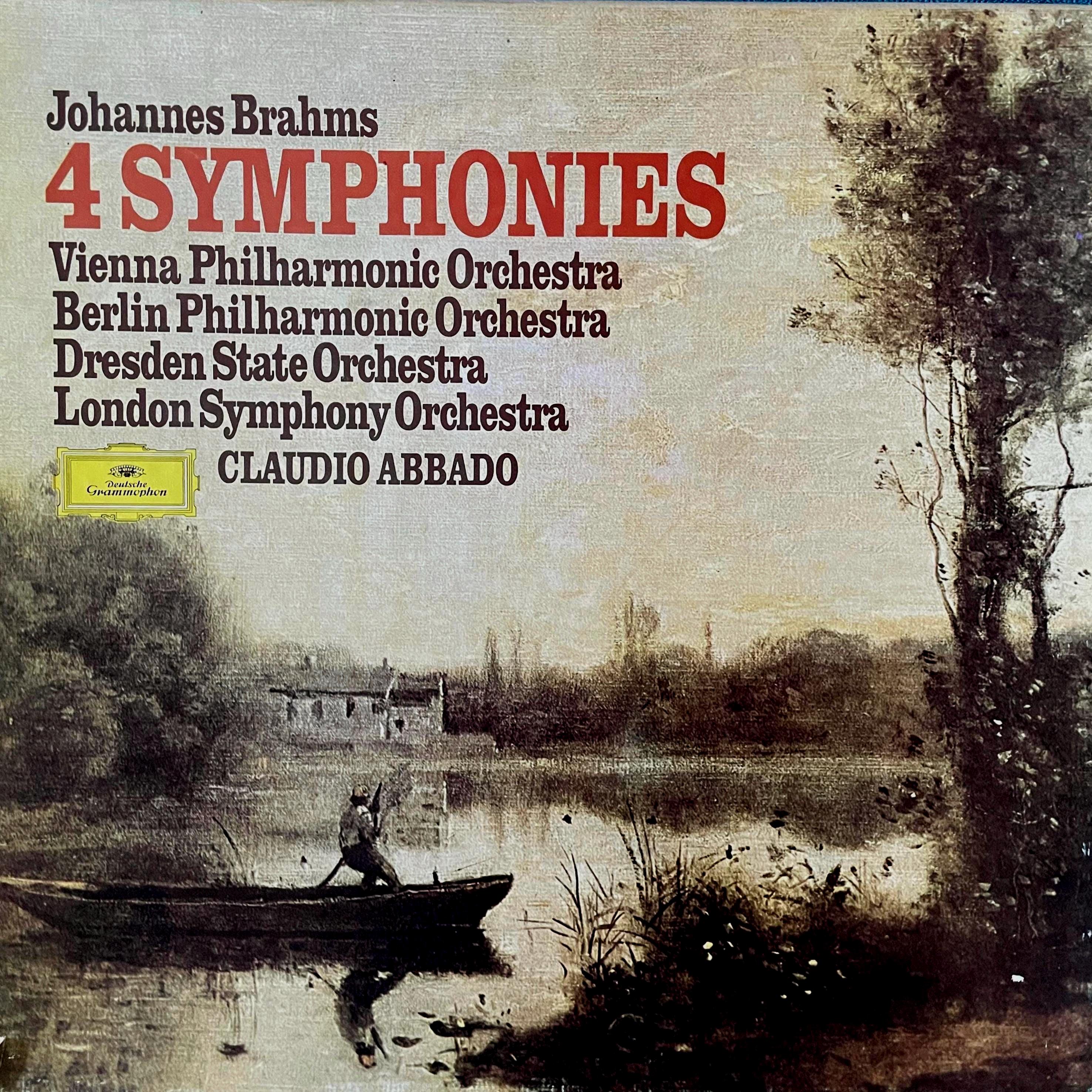 クラシックLPボックスセット：ブラームスの4つの交響曲、クラウディオ 