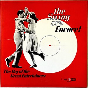 Big Band Box Set: The Swing Era Encore! The Day of the Great Entertainers by Various, 3xLP + Book, Time-Life STA351, 1972. Sample.