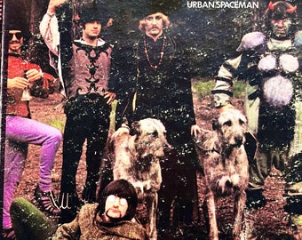 Vintage psychedelic rock LP: The Urban Spaceman by Bonzo Dog Band, gatefold, Liberty LP-12432, 1969