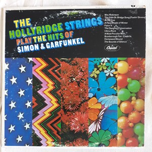 The Hollyridge Strings Play the Hits of Simon & Garfunkle, Capitol, 1968, easy listening LP