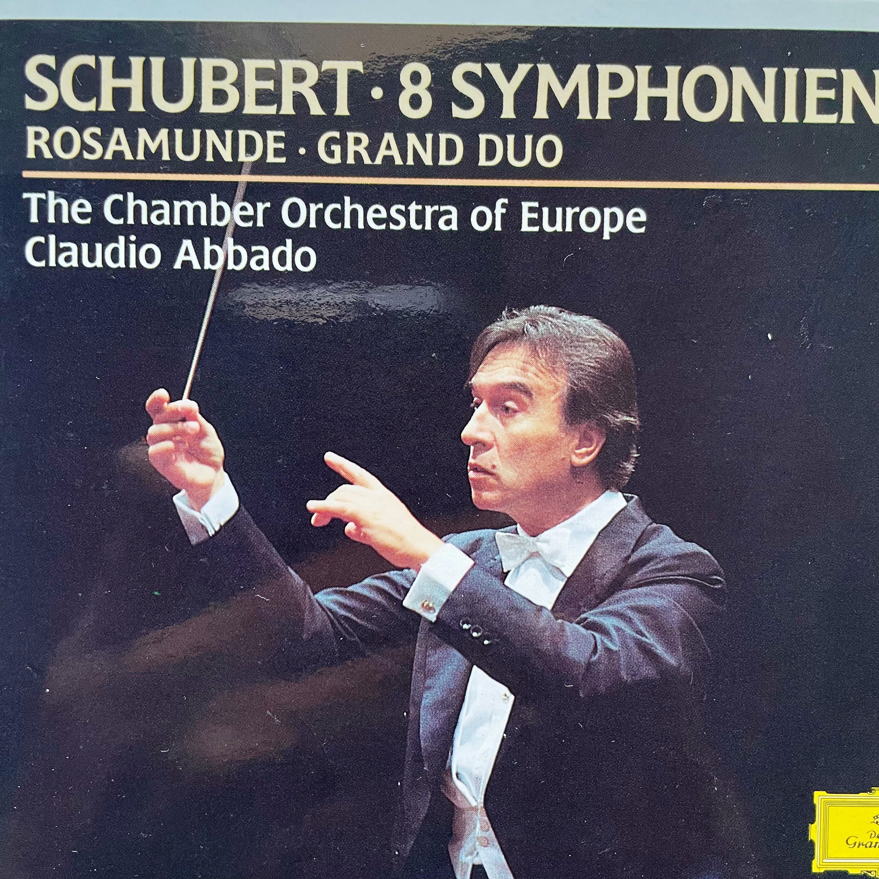Vintage Classical CD Box Set: Schubert 8 Symphonien by Claudio - Etsy