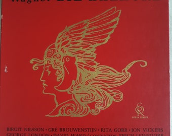 Vintage Opera box set: Die Walkure by Richard Wagner / Metropolitan Opera/ London Symphony, 5XLP, RCA Soria Series, LDS-6706,  1962