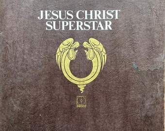 Rock LP: Jesus Christ Superstar by Andrew Lloyd Webber, Tim Rice, 2XLP, gatefold, libretto, Decca DXSA7206.