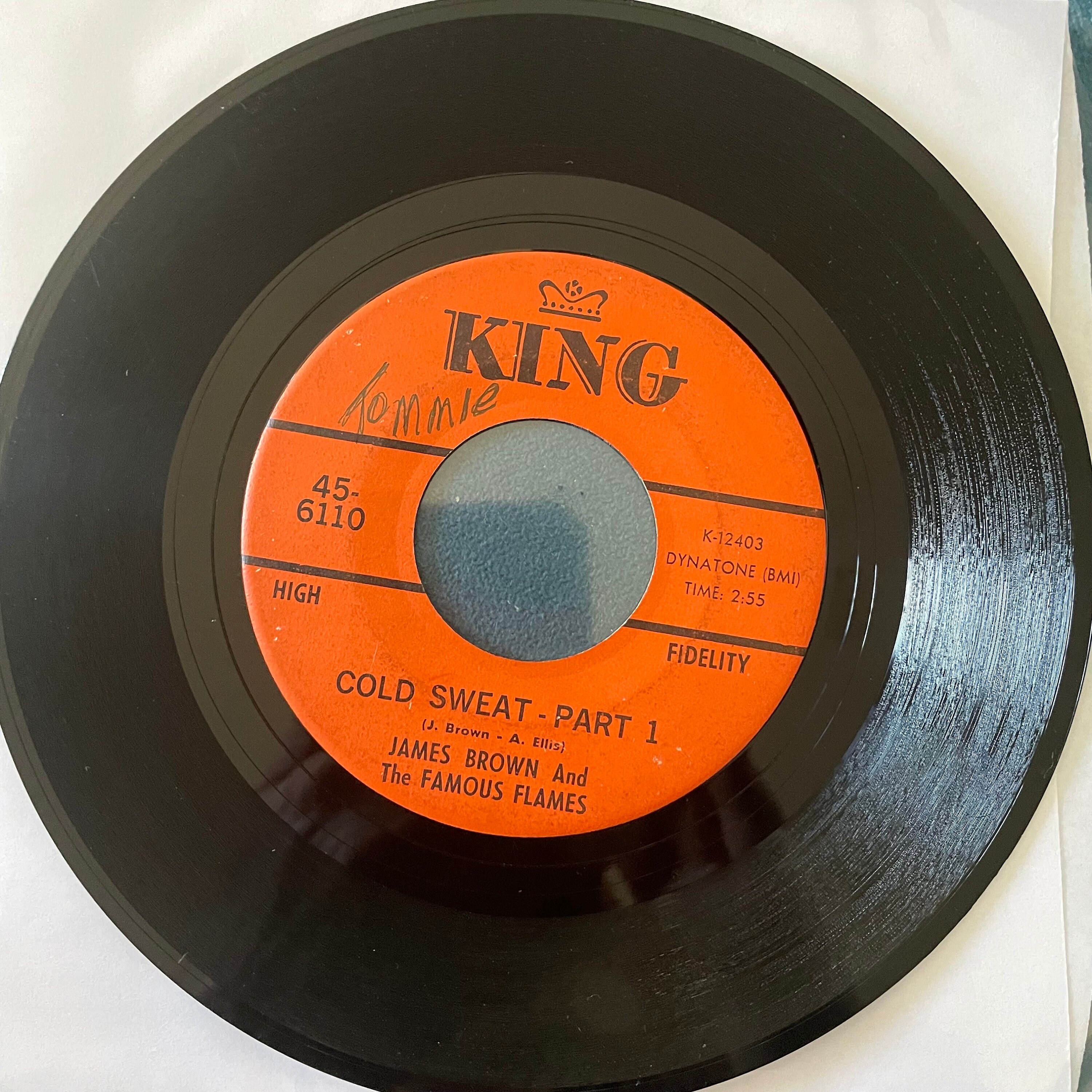 Soul 7” Single: Cold Sweat Part 1 / Part 2 by James Brown and the