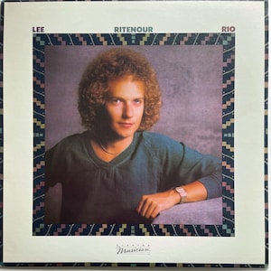 Vintage jazz LP: Rio by Lee Ritenour, RE, Elektra E1-60024, 1982