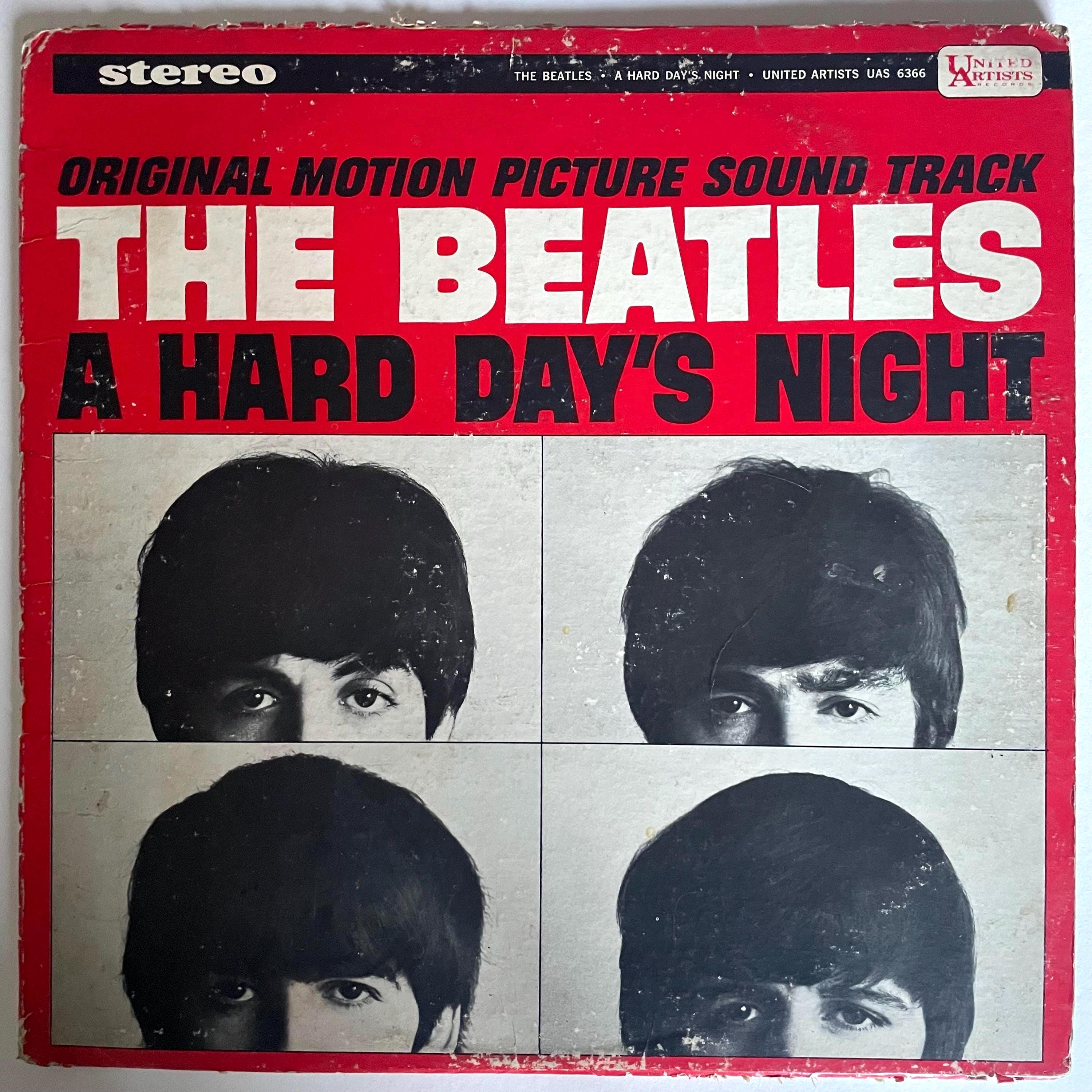 THE BEATLES A HARD DAY'S NIGHT 限定カラーLP 5fb017e01763c571a3ca586b20d162