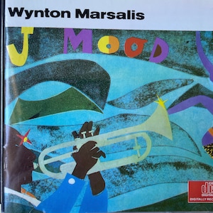 Vintage jazz CD:  J  Mood by Wyntion Marsalis, Columbia CK40308, 1986