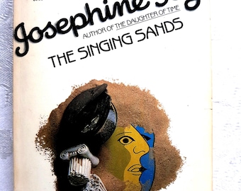 Vintage mystery paperback: The Singing Sands by Josephine Tey (1953), 1st Printing, 1983.