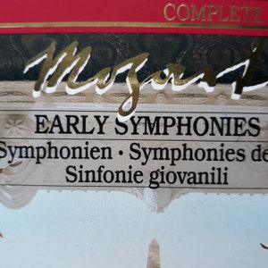 Vintage classical CD set: Mozart Symphonies Vol. 1 & Vol. 2 image 1