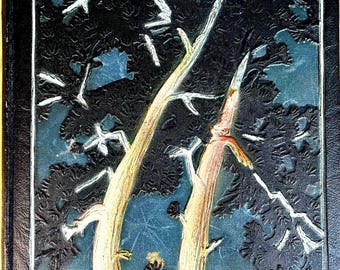 Antikes Jahrbuch mit Kunst: The Tyee - Univ. of Washington, geprägt 1928