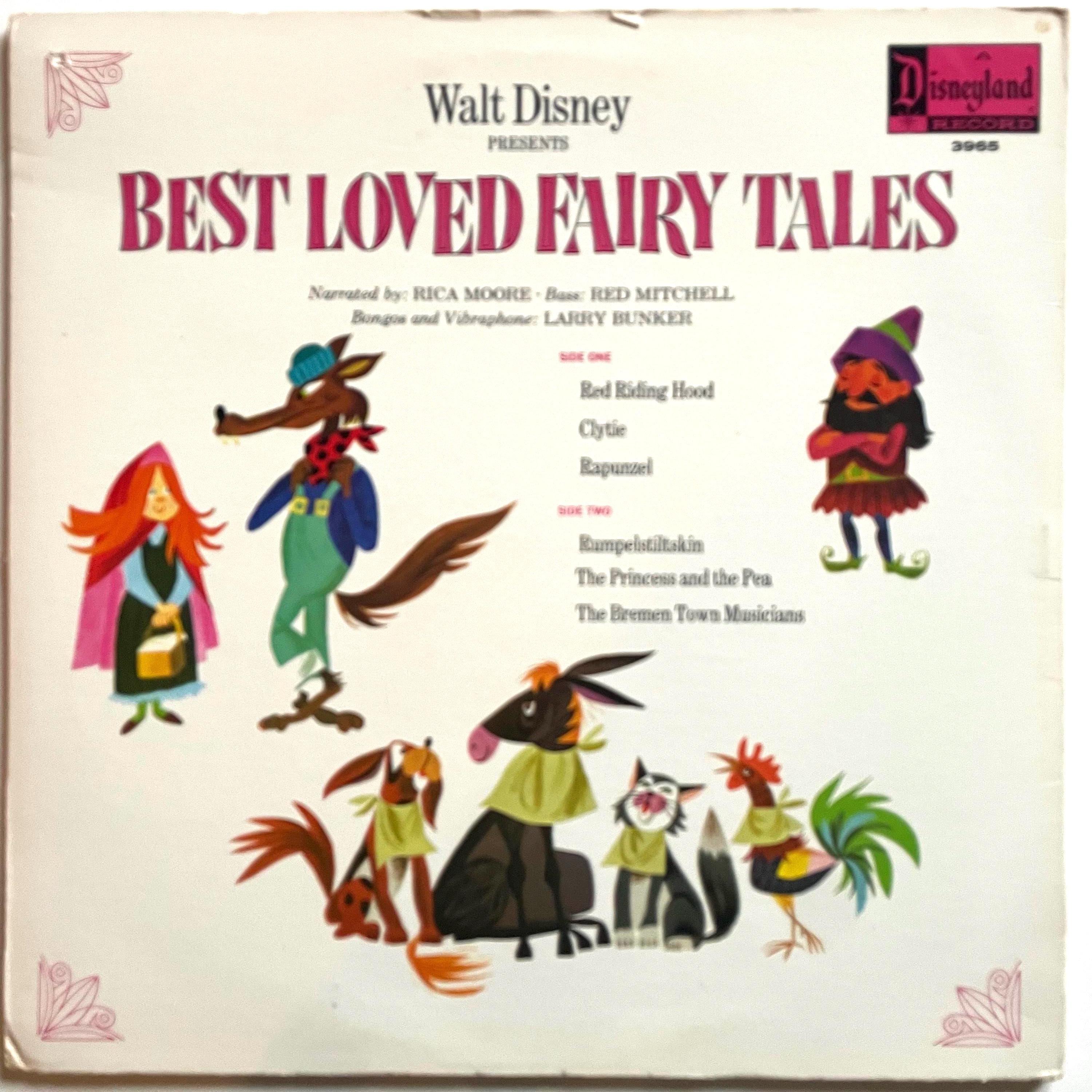 Children's LP: Walt Disney Presents Best Loved Fairy Tales by Rica