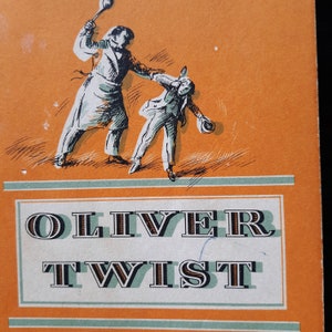Vintage paperback: Oliver Twist by Charles Dickens (1837), 1957.