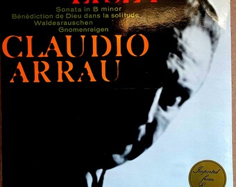 Liszt - Sonate in h-moll, Benediction de Dieu #3, von Claudio Arrau | Einfuhr | Philips 6500043, 1970 | vintage Schallplatten-LP