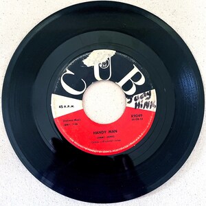 Jimmy Jones - Handy Man 45-toeren vinylplaat, 1959, Cub Records