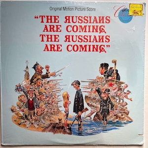 Vintage soundtrack LP: The Russians Are Coming, The Russians Are Coming (1966), re, sealed, MCA MCA1428, 1986