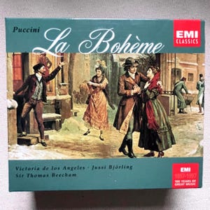 Puccini -  La Boheme by Sir Thomas Beecham, RCA Victor Orch. & Choir |  2xCD  | EMI Classics, 1997 | opera CD box set