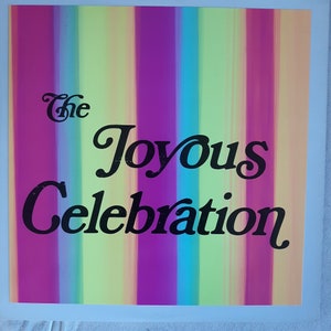 Vintage Christian folk LP: The Joyous Celebration by same, Artronics ART1771, 1971