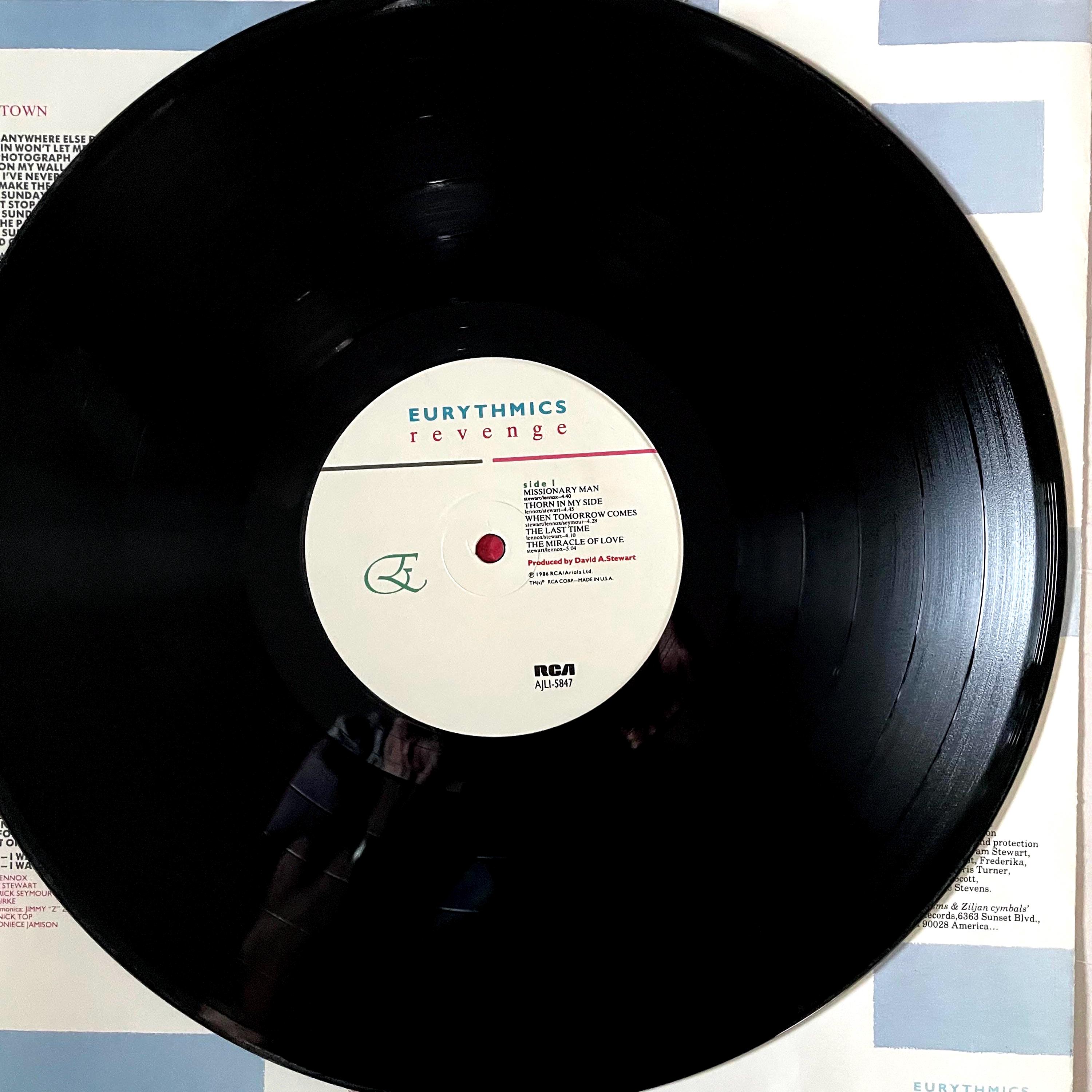 Eurythmics - Revenge | Stereo | RCA AJL1-5847, 1986 | 80s Synth