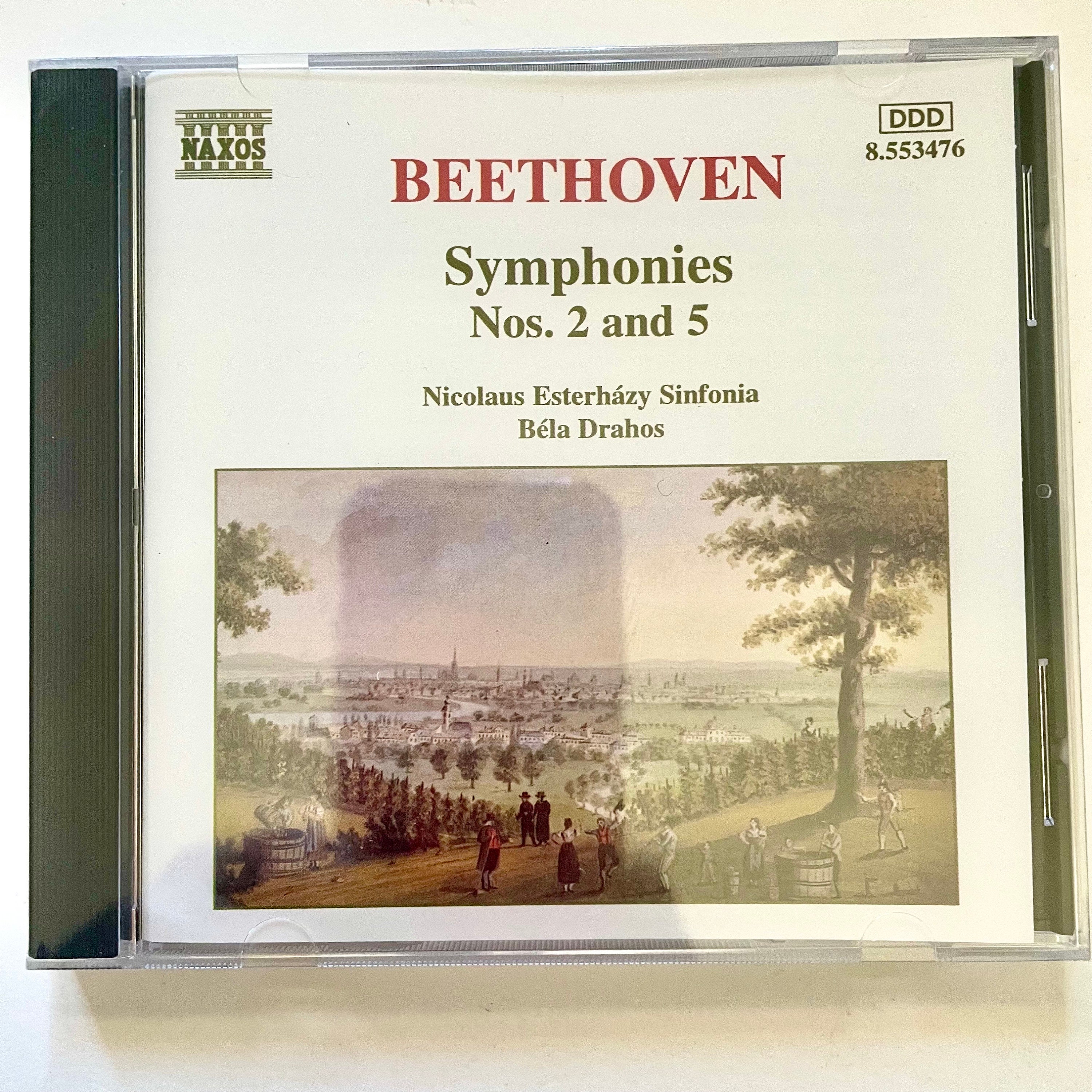 Classical CD: Beethoven Symphonies Nos. 2 and 5 by Nicholas