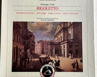 Verdi - Rigoletto (1951), Teatro alla Scala / import / EMI Italiana, 1978 / cofanetto LP opera vintage